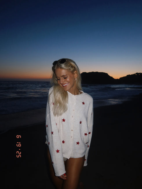 Coco Cutie Cardigan // Star-Spangled